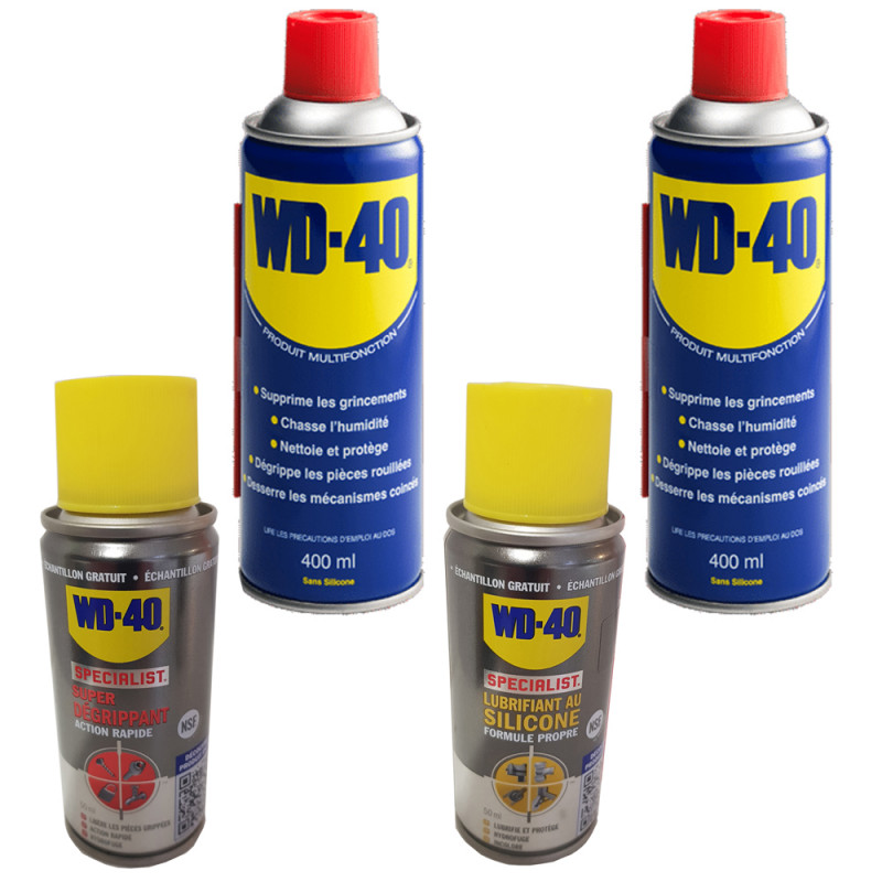 Dégrippant et lubrifiant WD40 Produit Multifonction WD-40 400 ml